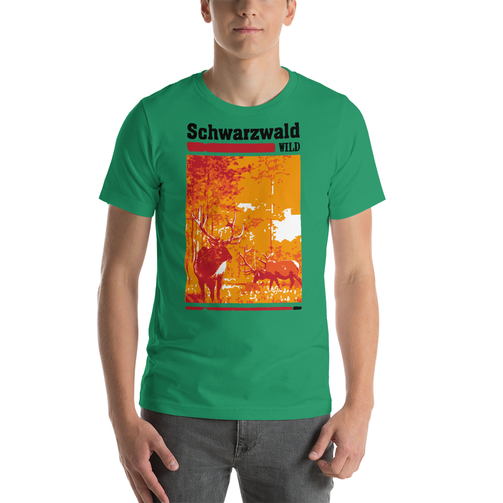 Schwarzwald Wild Hirsch | Unisex T-Shirt