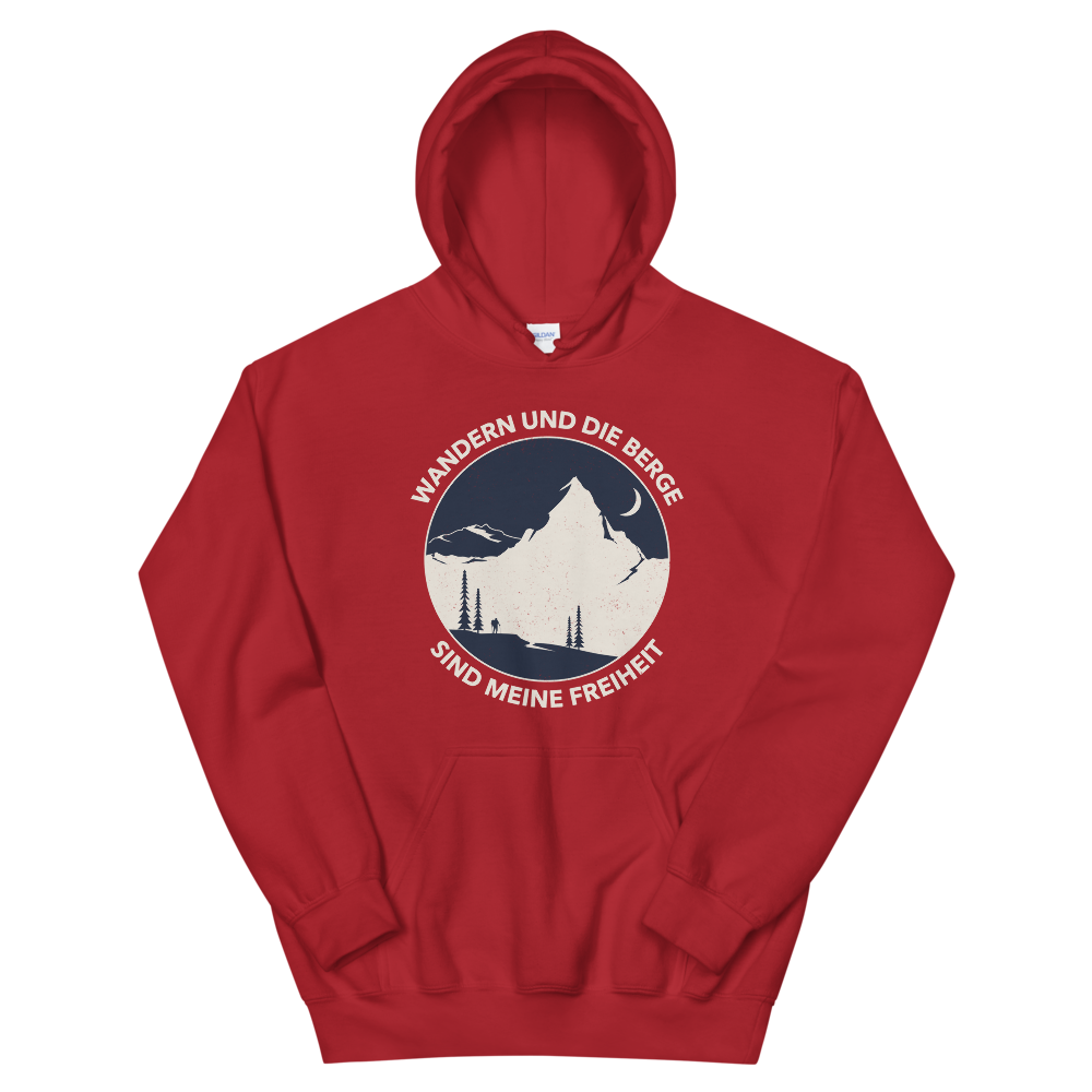 Wandern und Berge | Organic Hoodie