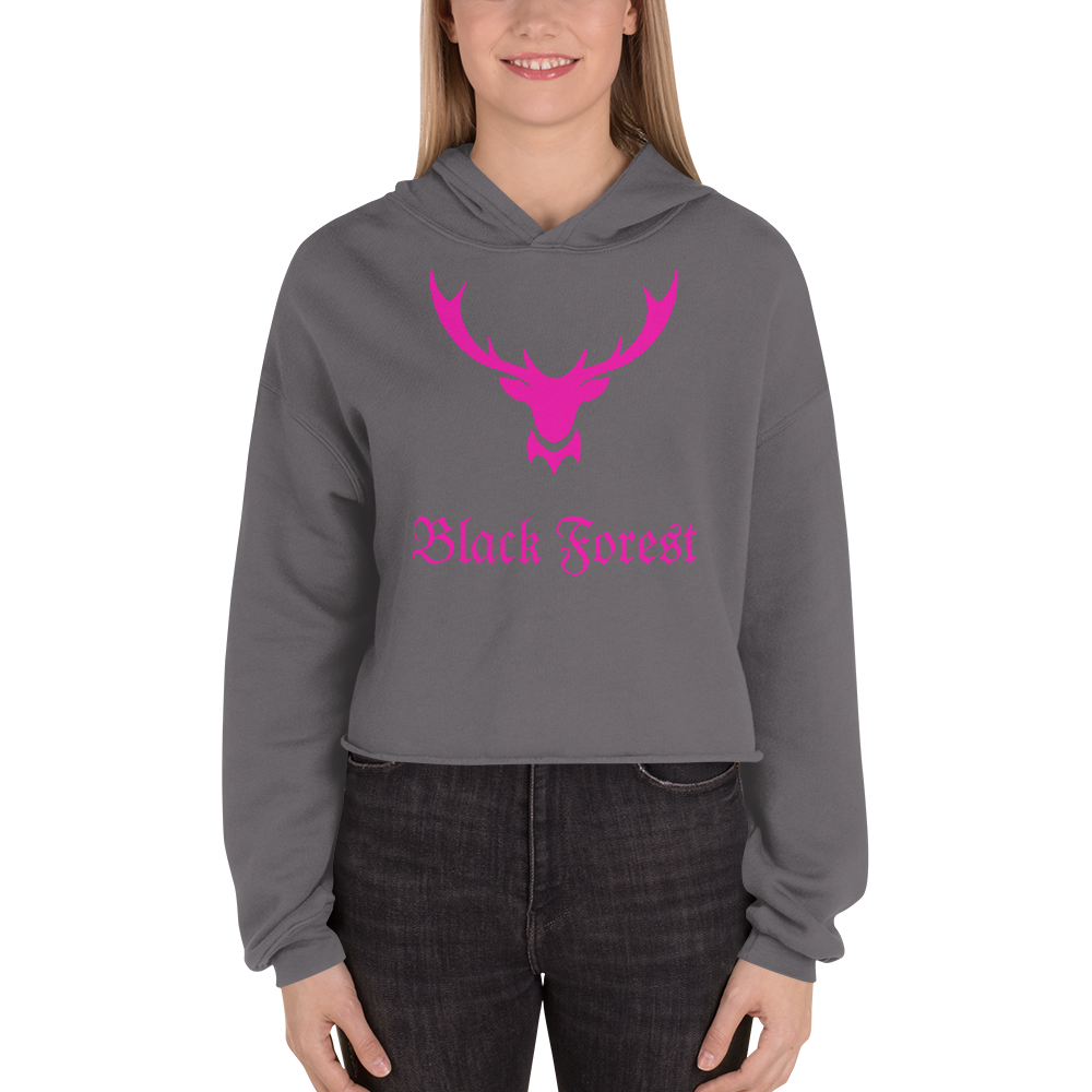 Black Forest Hirschgeweih | Cropped Hoodie
