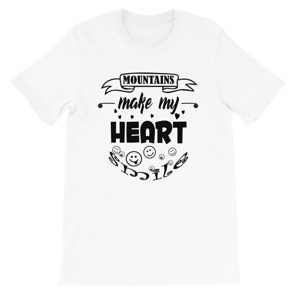 Mountains make my heart smile | Unisex T-Shirt