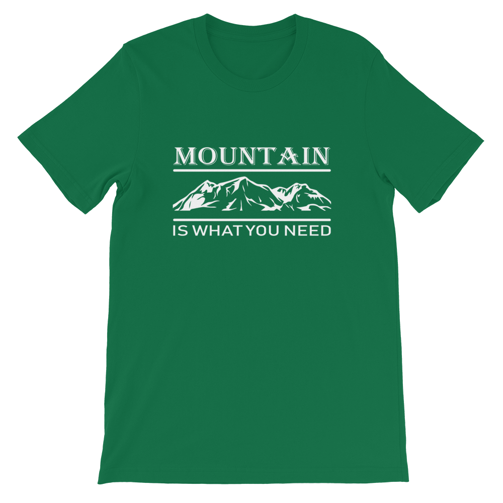 Mountain is what you need | Organic T-Shirt
