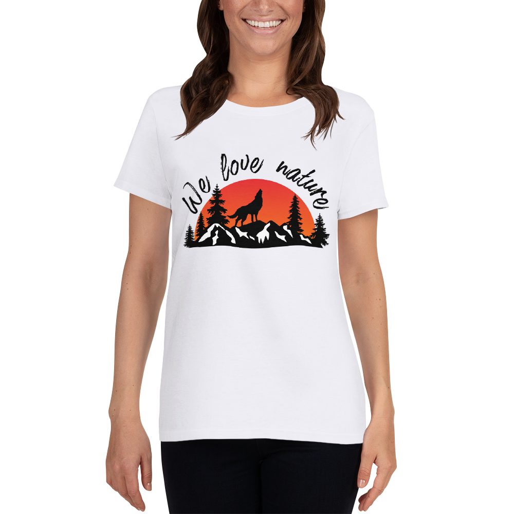 We Love Nature | Damen T-Shirt