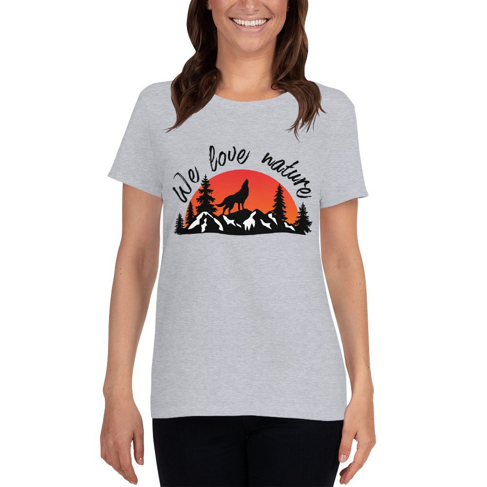 We Love Nature | Damen T-Shirt