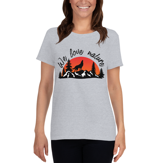 We Love Nature | Damen T-Shirt