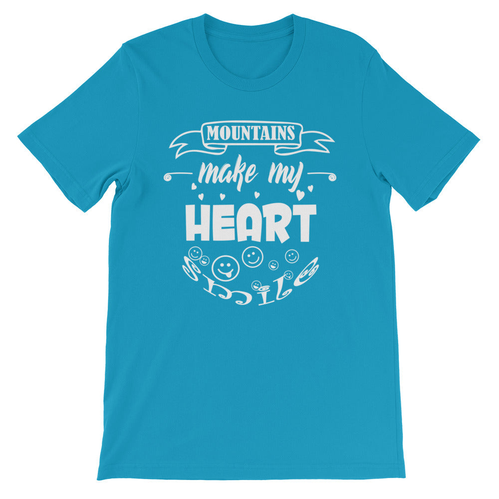 Mountains make my heart smile | Unisex T-Shirt