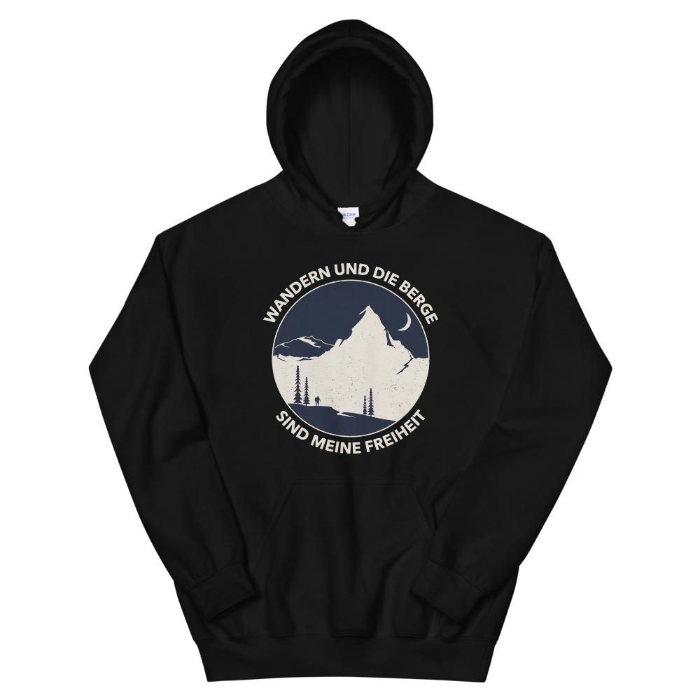 Wandern und Berge | Organic Hoodie