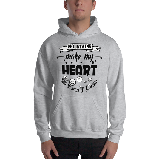MOUNTAINS make my heart SMILE | Unisex Hoodie