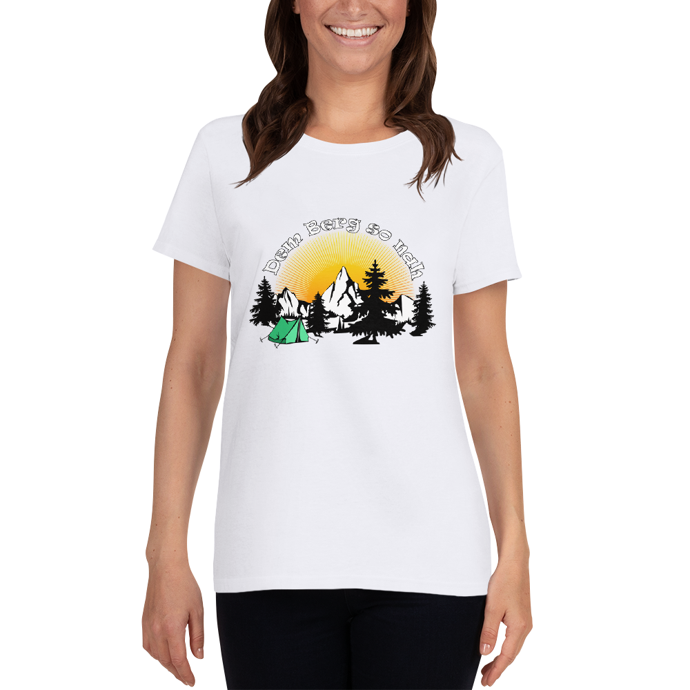 Damen T-Shirt - Dem Berg so nah