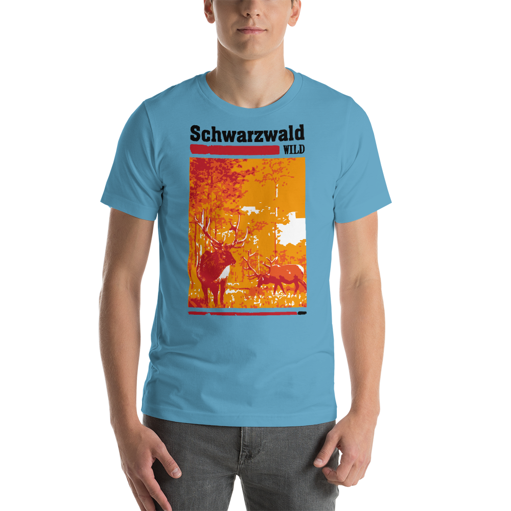 Schwarzwald Wild Hirsch | Unisex T-Shirt