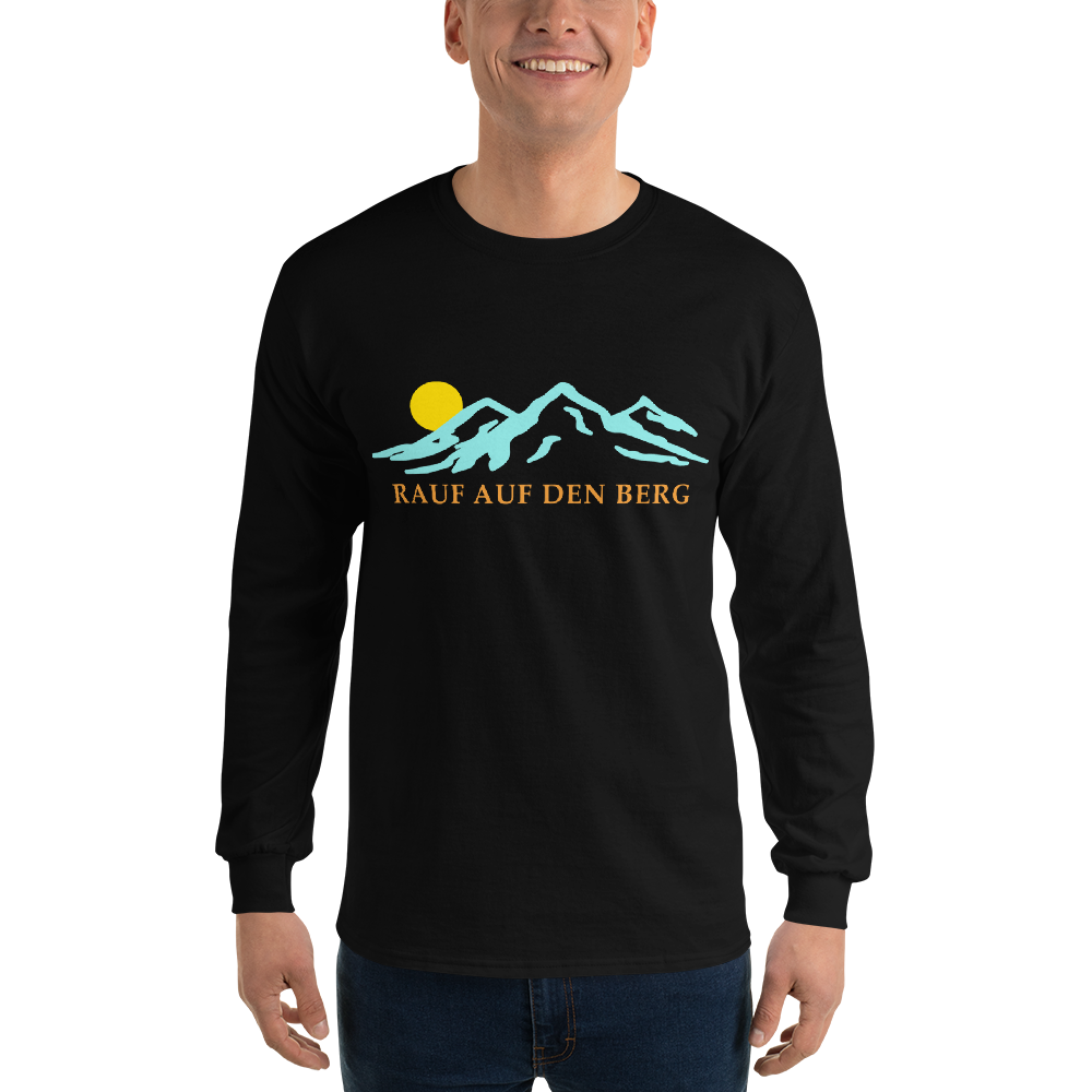 Rauf auf den Berg | Herren Longsleeve