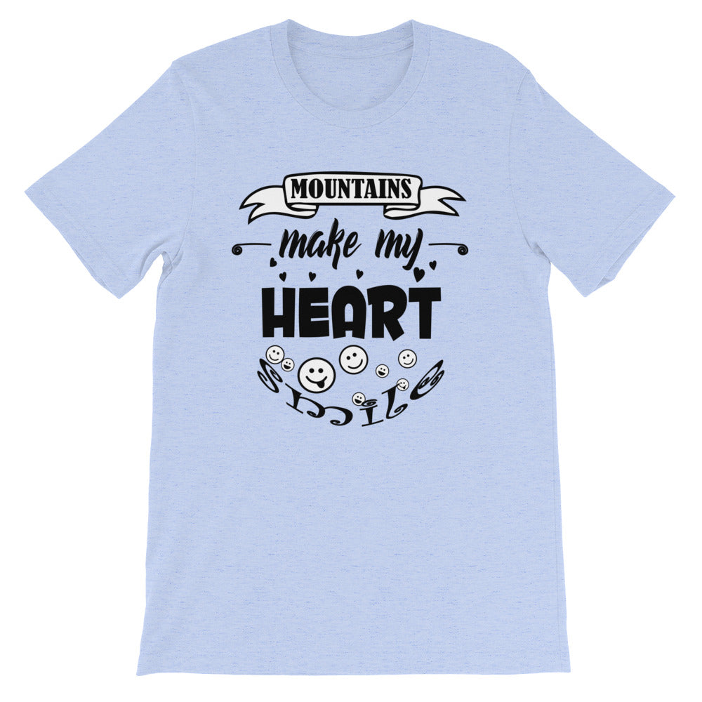 Mountains make my heart smile | Unisex T-Shirt