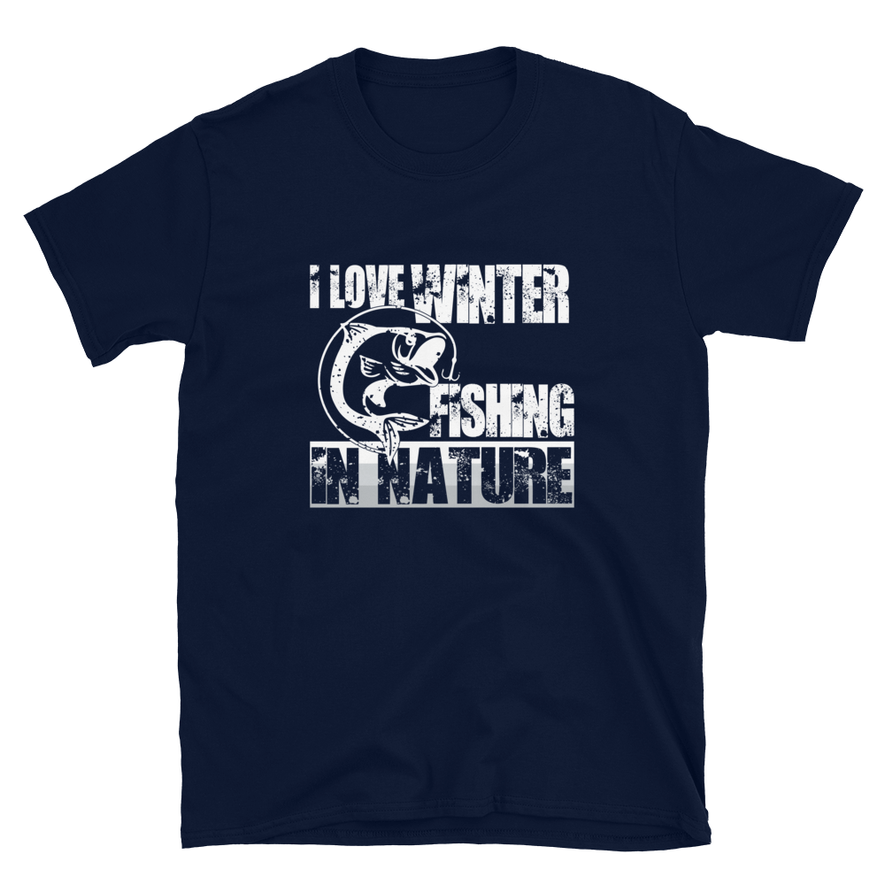Winter Fishing | Organic T-Shirt