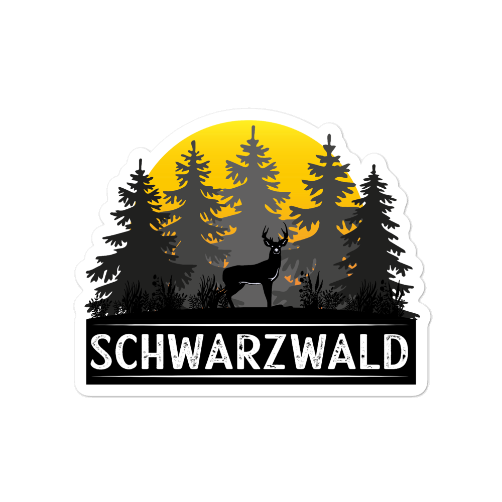 Schwarzwald Sonnenuntergang | Aufkleber