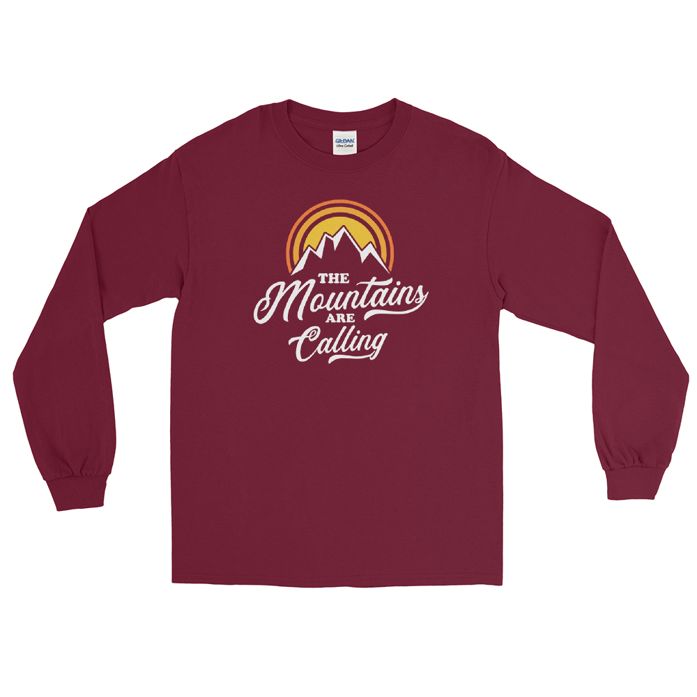 Mountains Are Calling | Herren Longsleeve