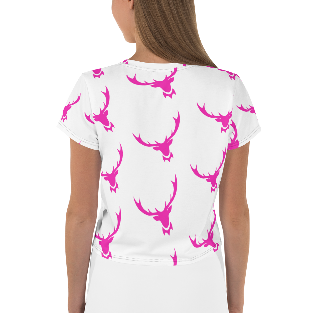Komplett bedrucktes Crop-T-Shirt