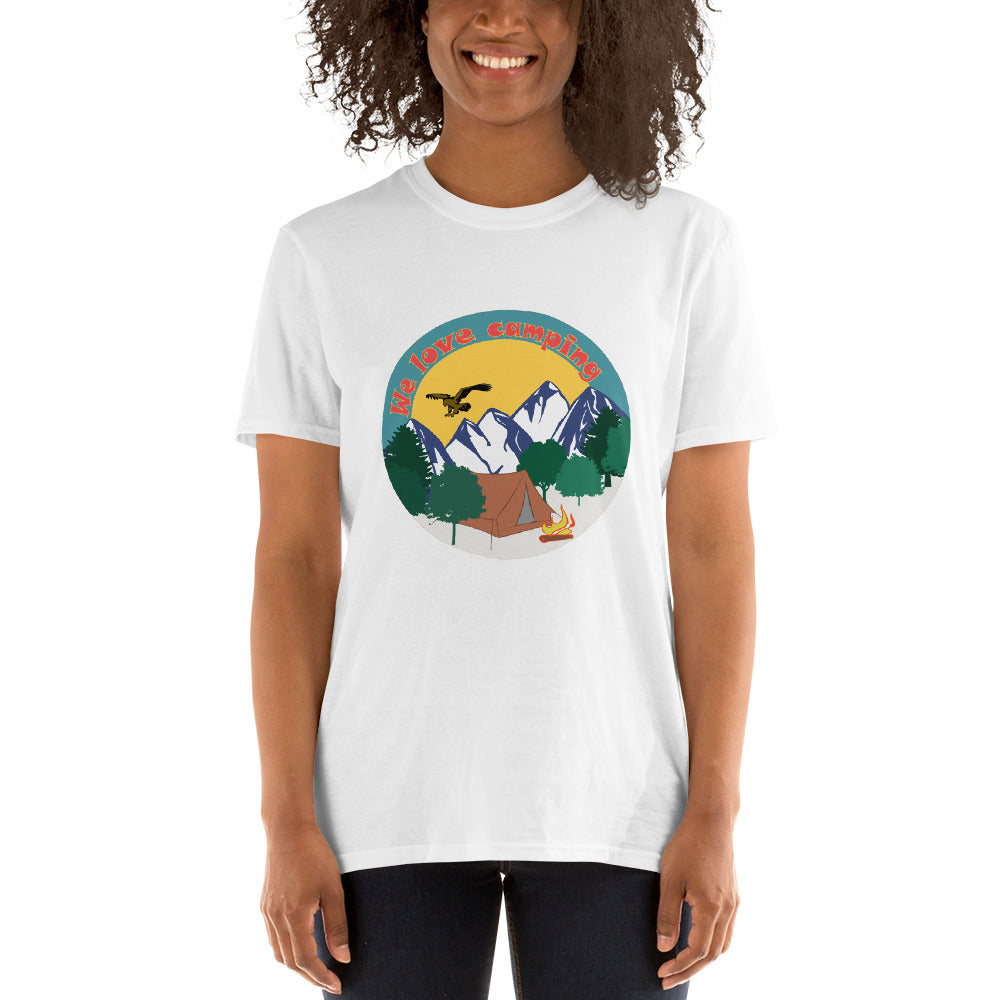 Unisex-T-Shirt - We love camping