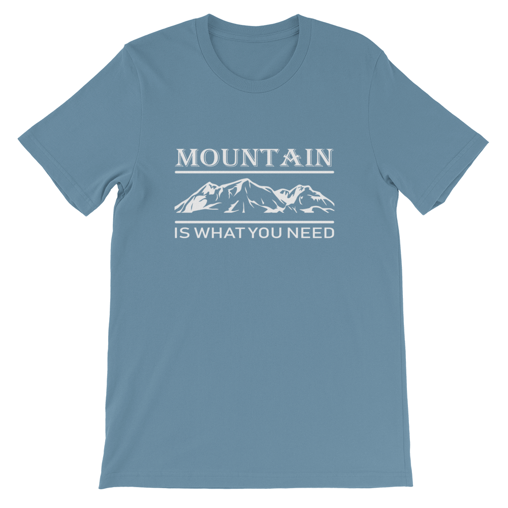 Mountain is what you need | Organic T-Shirt