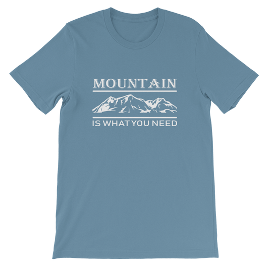 Mountain is what you need | Organic T-Shirt