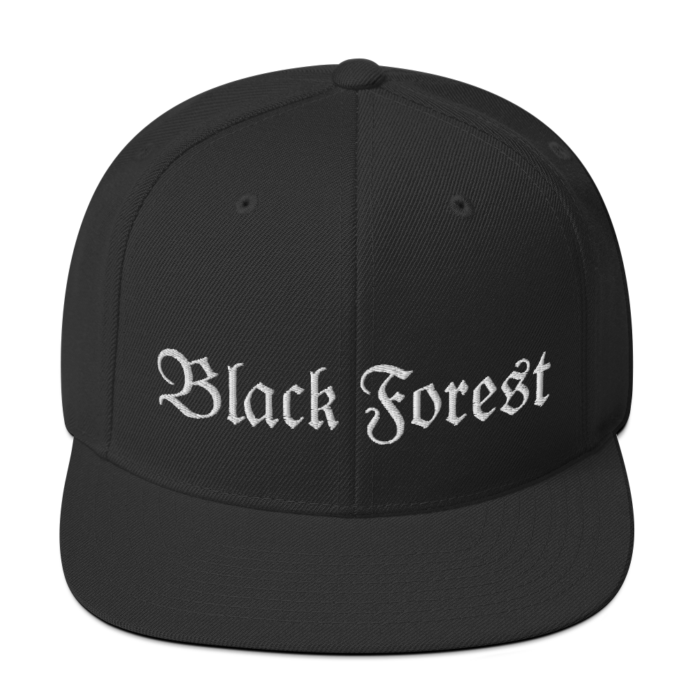 Black Forest | Snapback Cap, bestickt