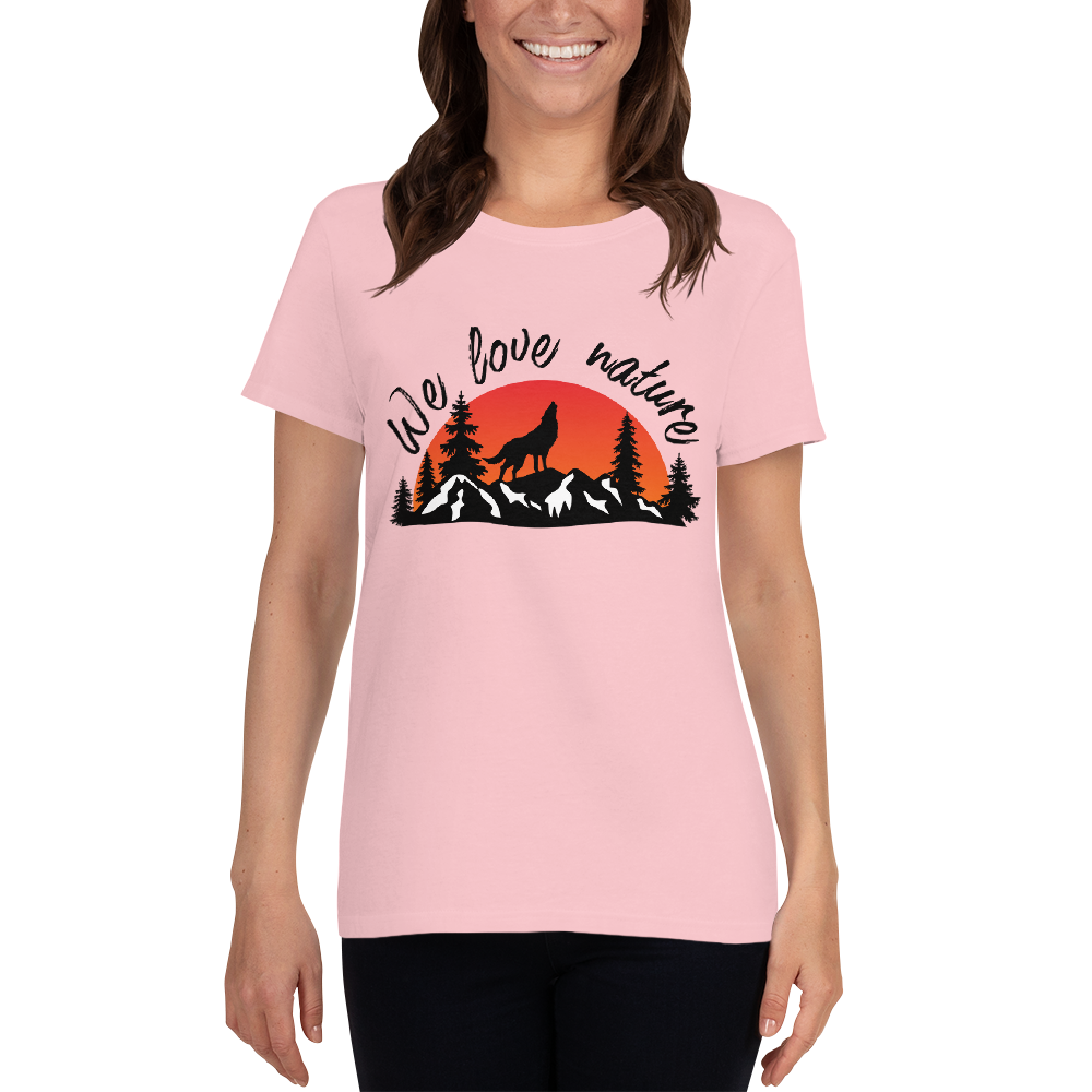 We Love Nature | Damen T-Shirt