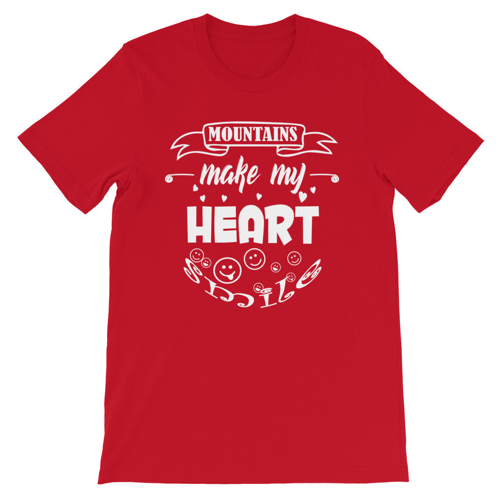 Mountains make my heart smile | Unisex T-Shirt
