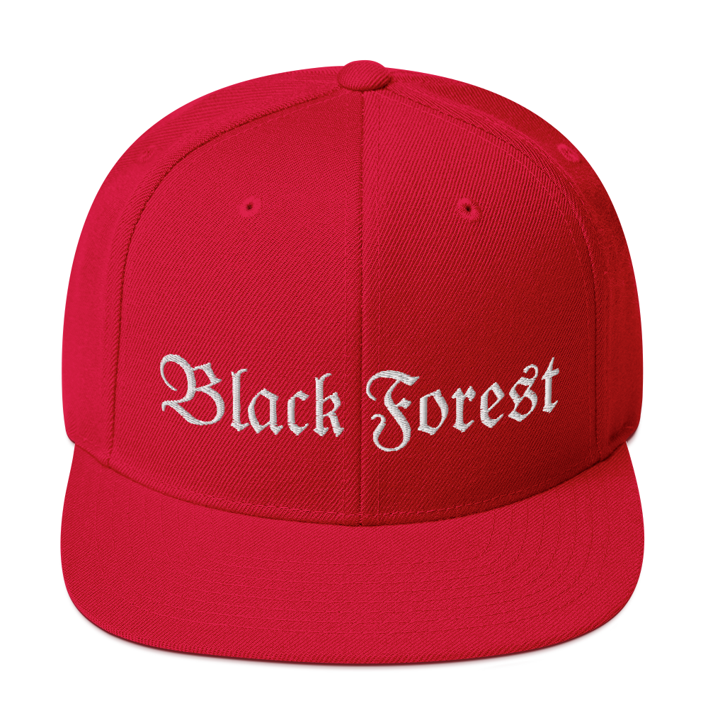 Black Forest | Snapback Cap, bestickt