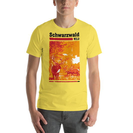 Schwarzwald Wild Hirsch | Unisex T-Shirt