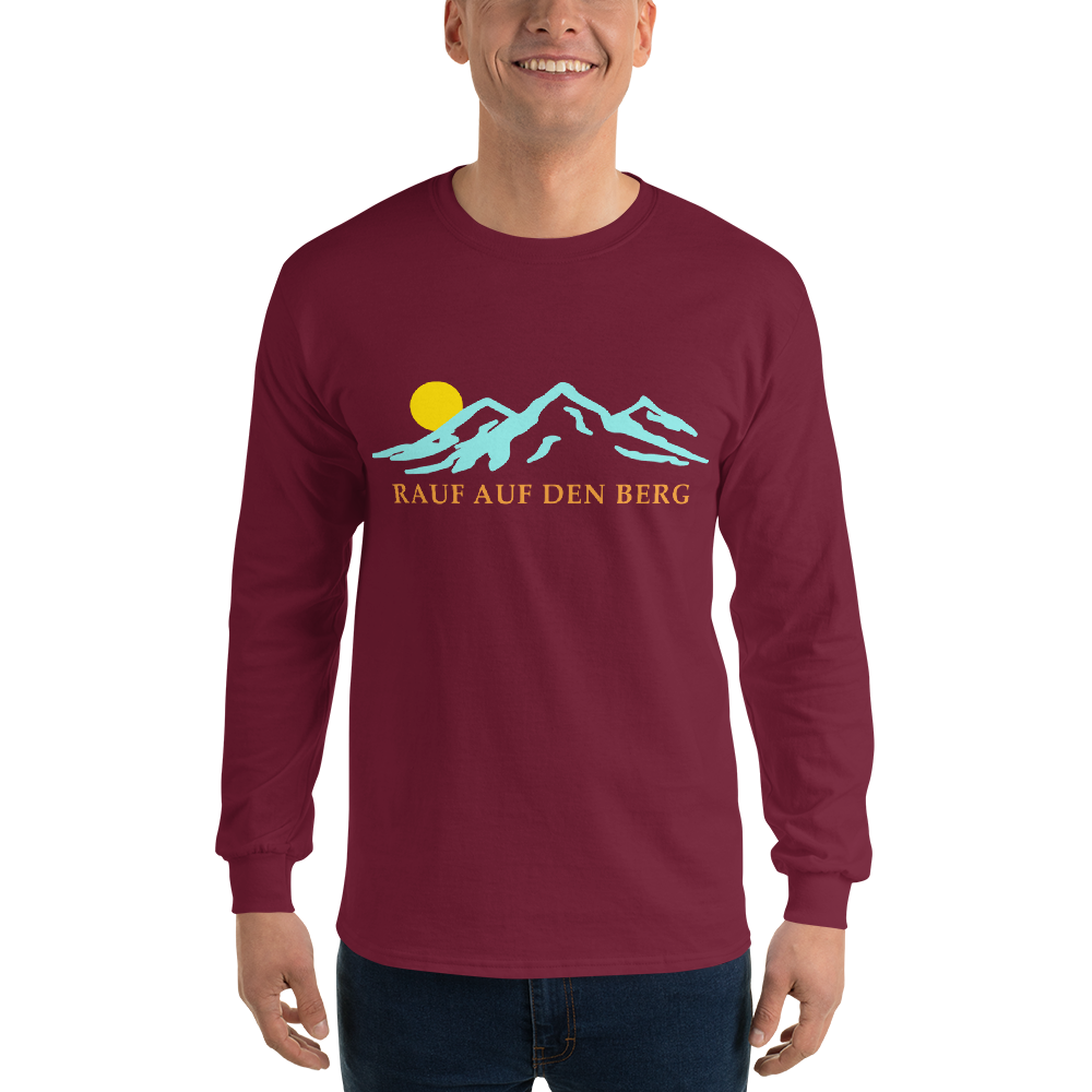 Rauf auf den Berg | Herren Longsleeve