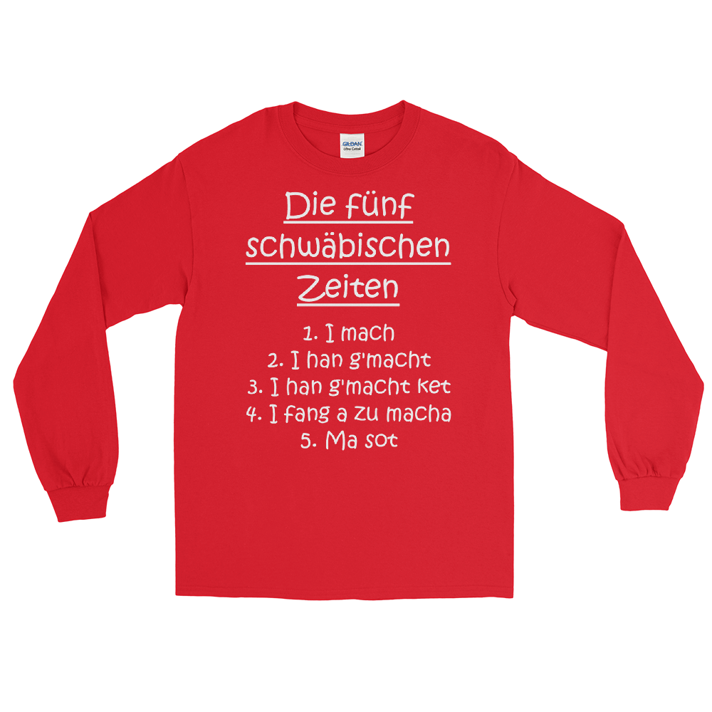 Die 5 schwäbischen Zeiten | Longsleeve