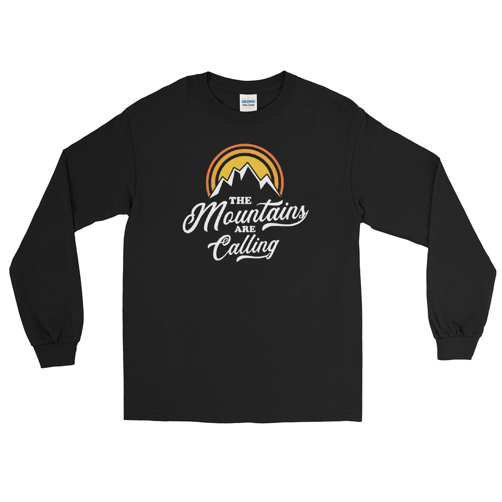 Mountains Are Calling | Herren Longsleeve