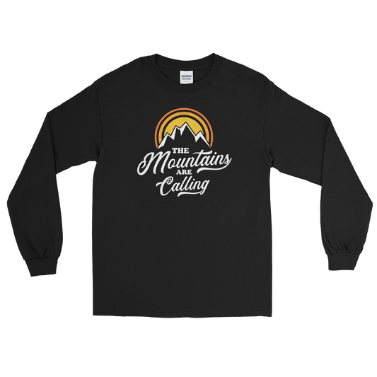 Mountains Are Calling | Herren Longsleeve