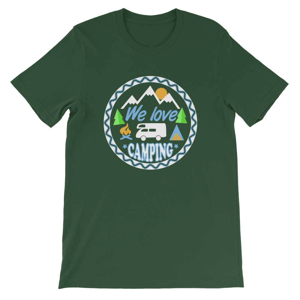 We Love Camping | Organic T-Shirt