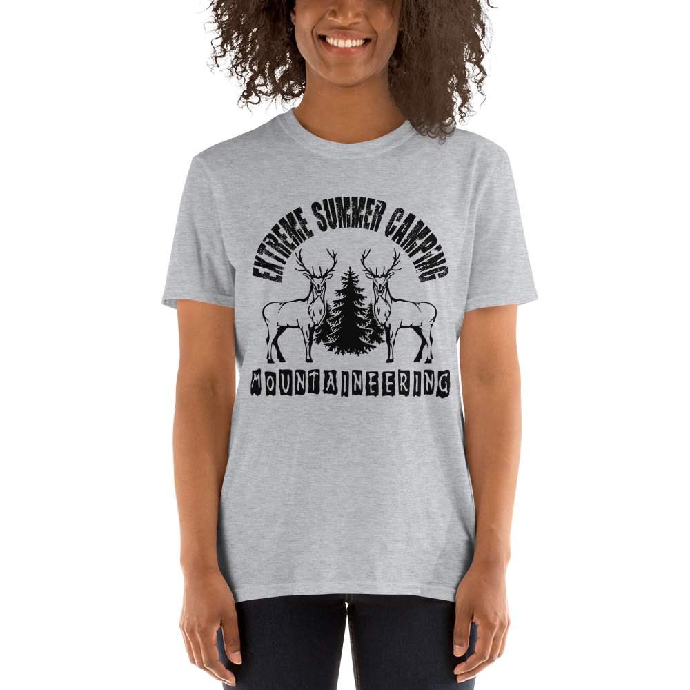 Extreme Summer Camping Mountaineering | Unisex-T-Shirt