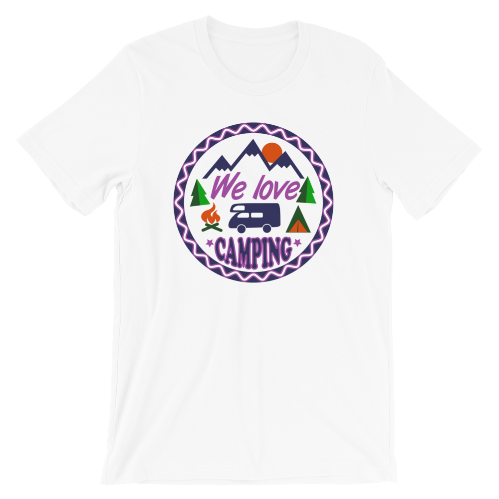 We Love Camping | Organic T-Shirt