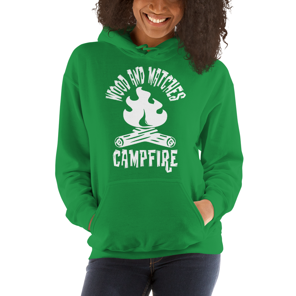 Wood & Matches Campfire | Kapuzenpulli Hoodie