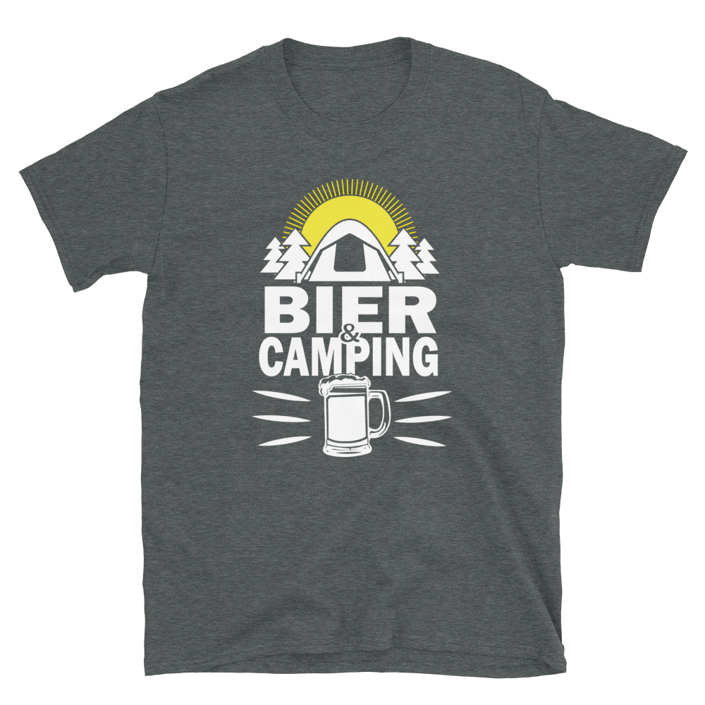 Bier & Camping | Organic T-Shirt