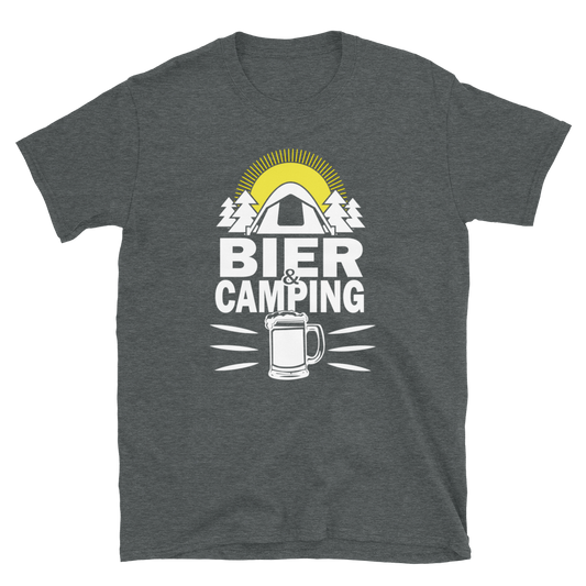 Bier & Camping | Organic T-Shirt