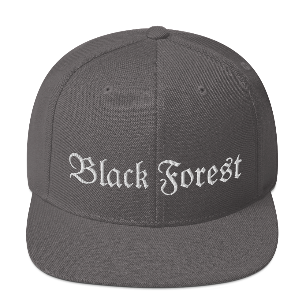 Black Forest | Snapback Cap, bestickt