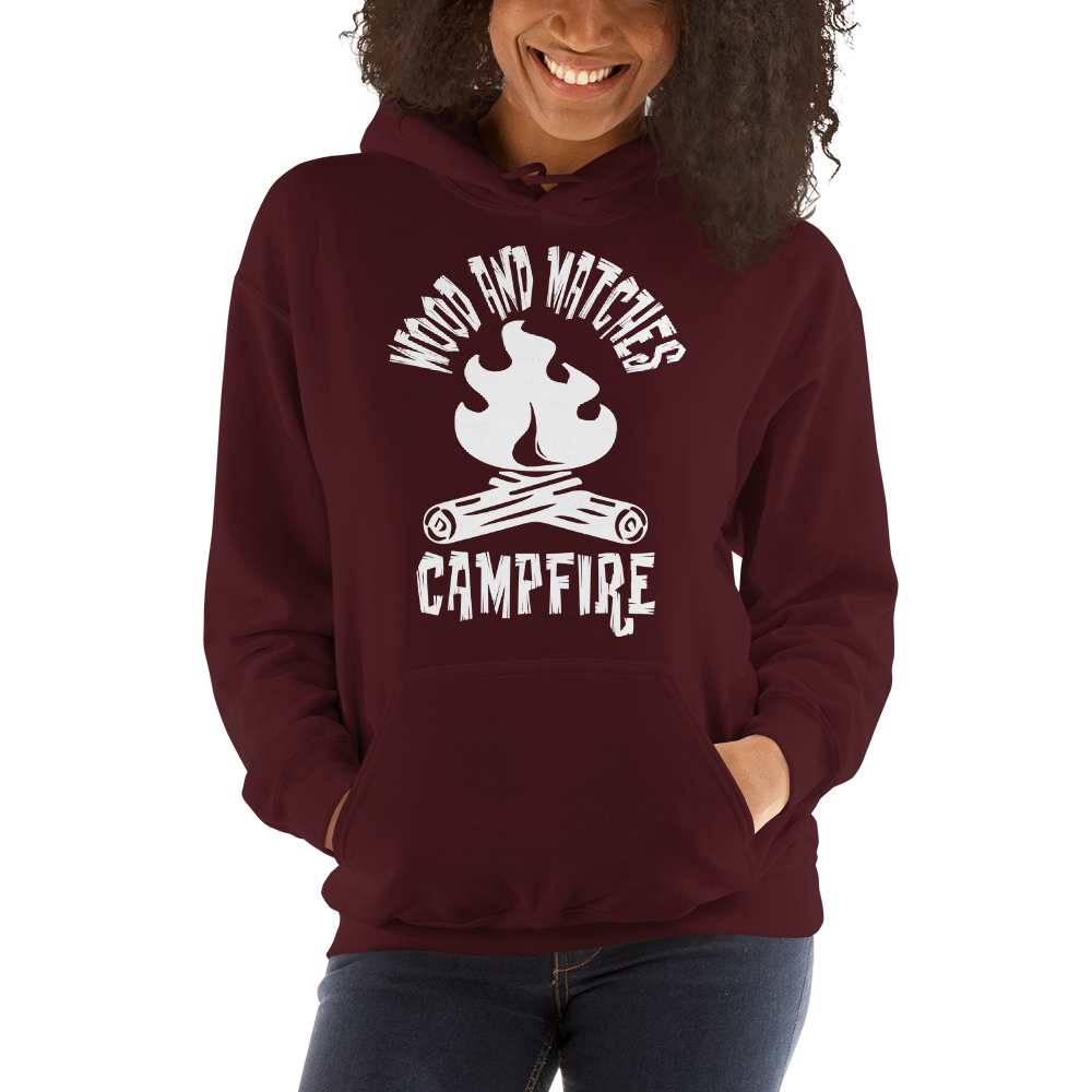 Wood & Matches Campfire | Kapuzenpulli Hoodie
