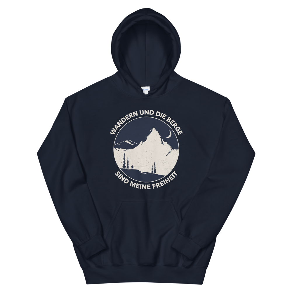 Wandern und Berge | Organic Hoodie