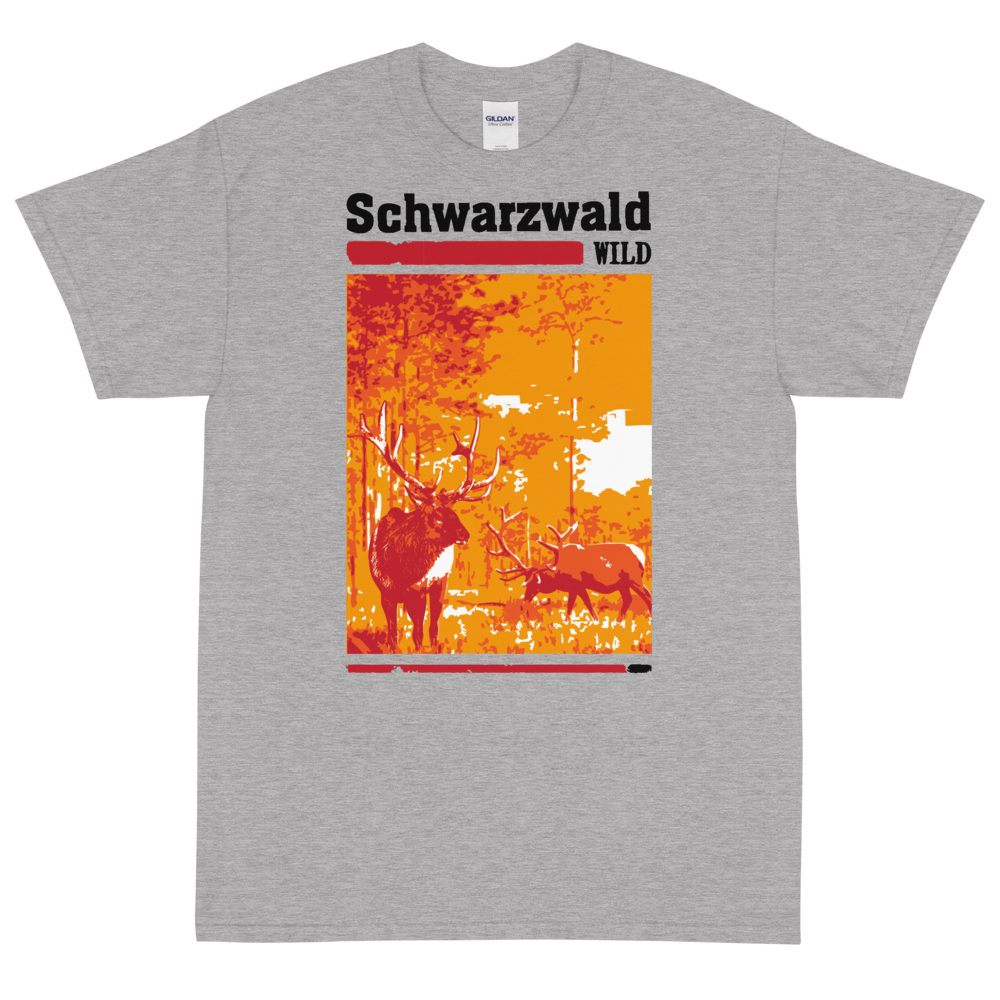 Schwarzwald Wild Hirsch | Unisex T-Shirt