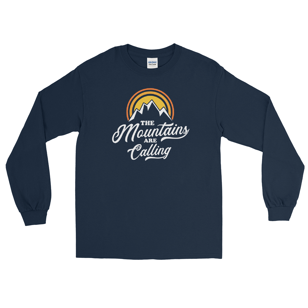 Mountains Are Calling | Herren Longsleeve