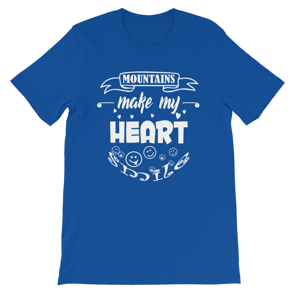 Mountains make my heart smile | Unisex T-Shirt