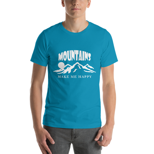 Mountains make me happy | Unisex T-Shirt