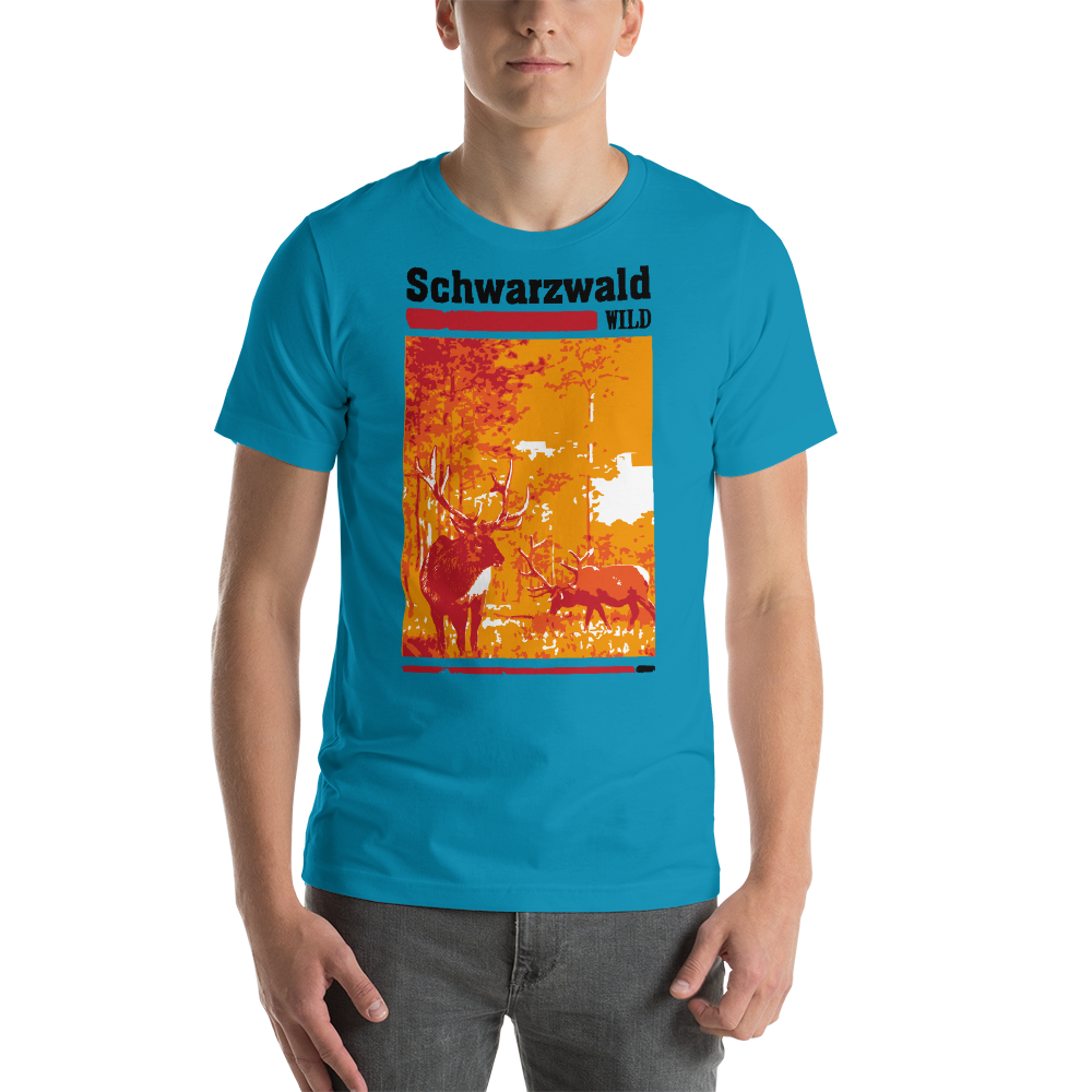 Schwarzwald Wild Hirsch | Unisex T-Shirt