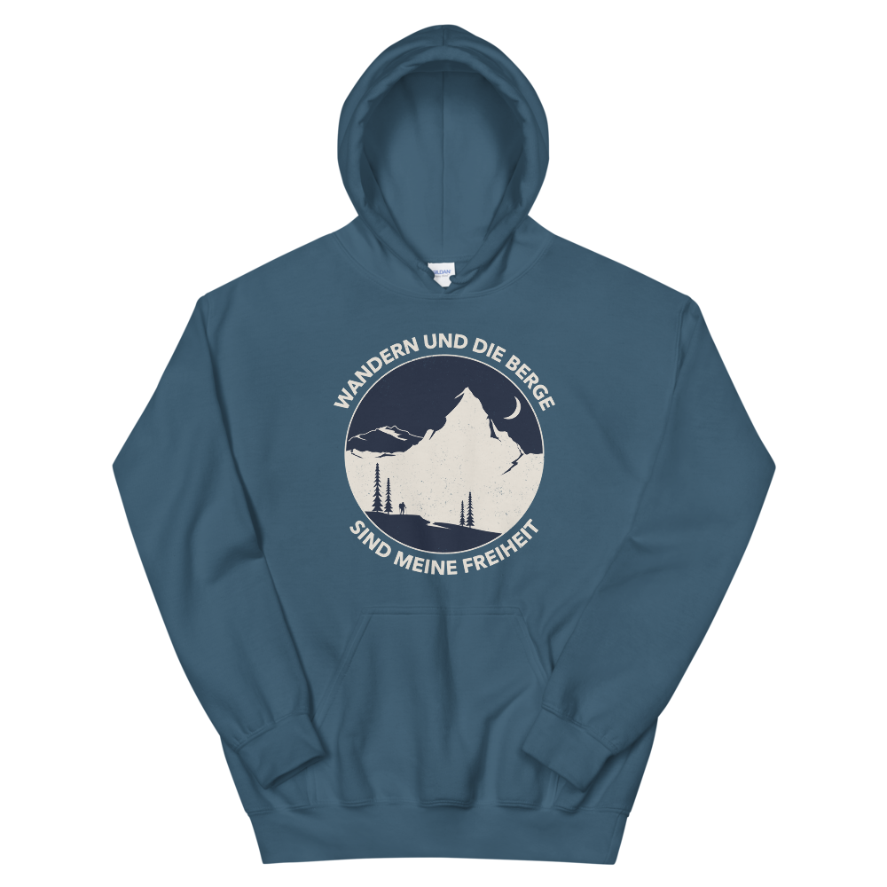 Wandern und Berge | Organic Hoodie