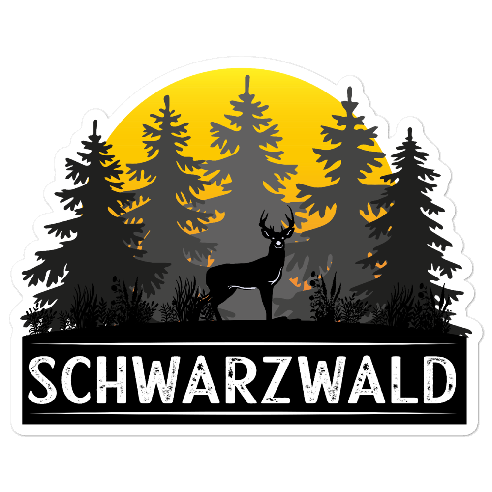 Schwarzwald Sonnenuntergang | Aufkleber