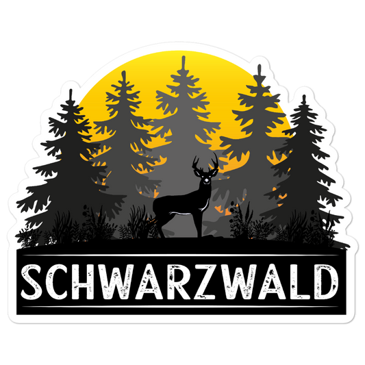 Schwarzwald Sonnenuntergang | Aufkleber