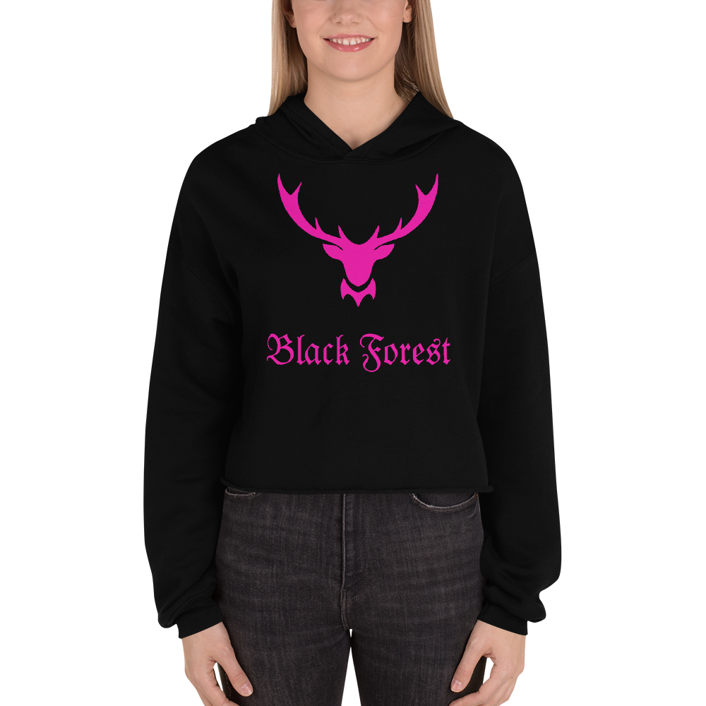 Black Forest Hirschgeweih | Cropped Hoodie
