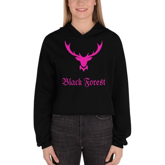 Black Forest Hirschgeweih | Cropped Hoodie
